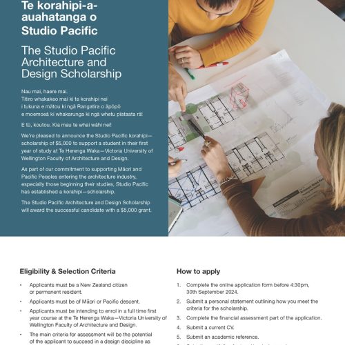 2024_VUW Scholarship Poster